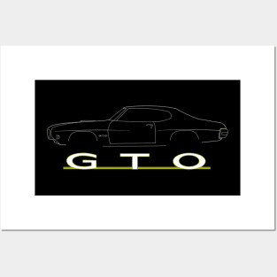 1970 Pontiac GTO Posters and Art